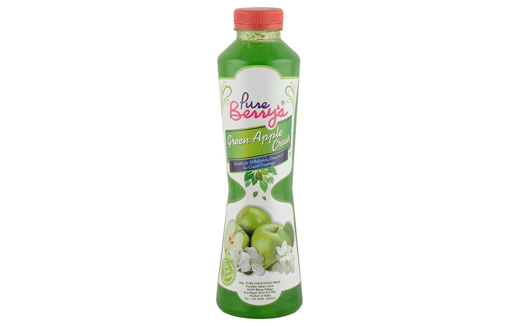 Pure Berry's Green Apple Crush    Bottle  750 millilitre